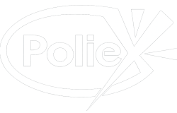 Poliex Logo white