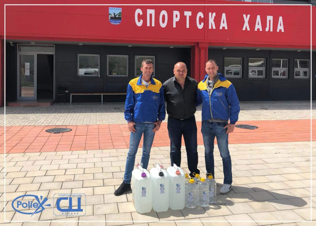 Poliex donacija Sportskom Centru Berane