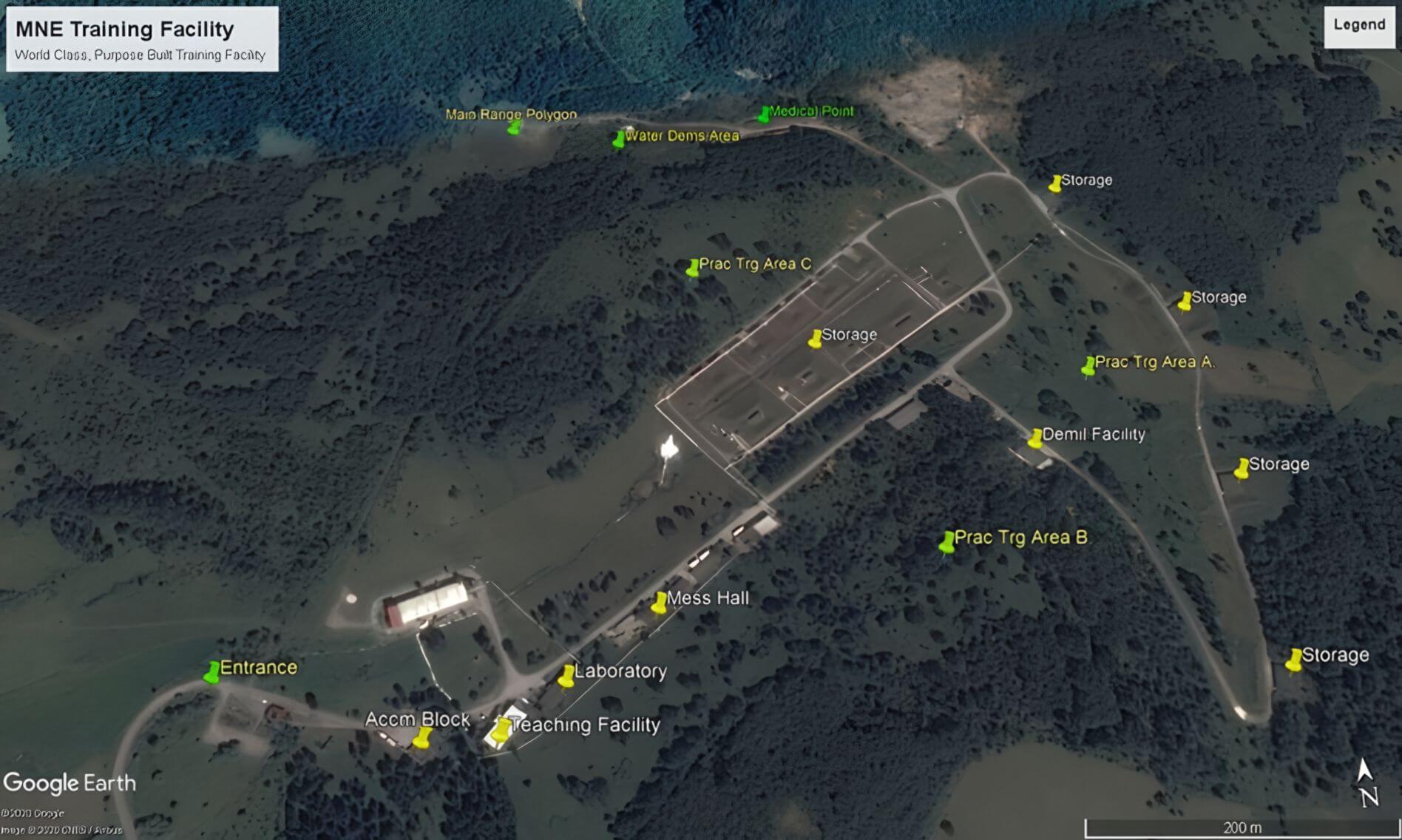 Poliex trening poligon Crna Gora